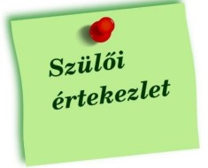 Szülői értekezlet